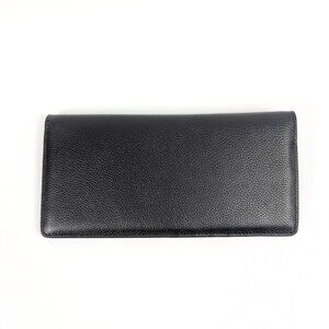 Bveyzi Bifold RFID Blocking Black Pebbled Wallet